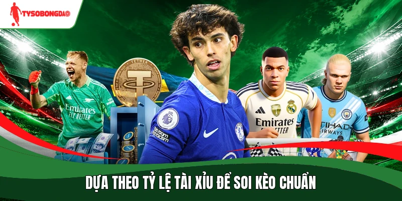 Dựa theo tỷ lệ tài xỉu để soi kèo chuẩn