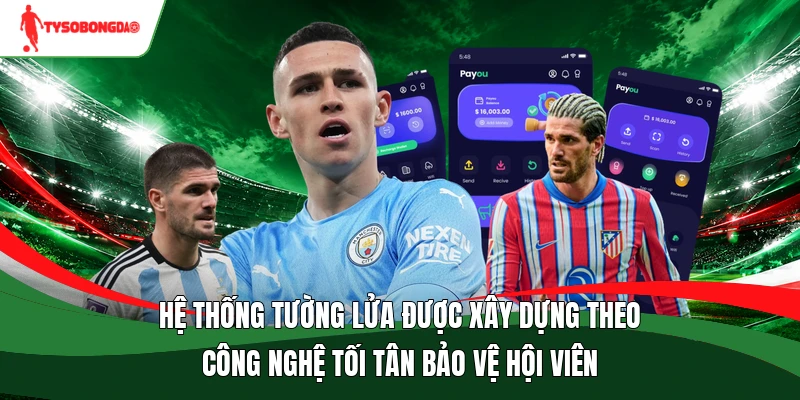 Hệ thống tường lửa được xây dựng theo công nghệ tối tân bảo vệ hội viên