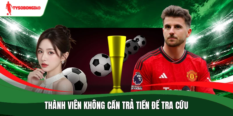 Thành viên không cần trả tiền để tra cứu